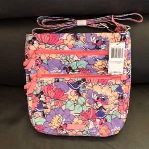 Vera Bradley Triple zip hipster in Disney’s Minnie’s garden party